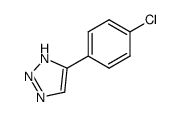 4-(4-chlorophenyl)-1H-1,2,3-triazole structure