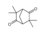 2,2,5,5-tetramethylbicyclo[2.2.1]heptane-3,6-dione结构式