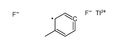 difluoro-(4-methylphenyl)thallane结构式