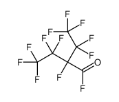 2,3,3,4,4,4-hexafluoro-2-(1,1,2,2,2-pentafluoroethyl)butanoyl fluoride结构式