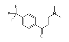 3-(dimethylamino)-1-[4-(trifluoromethyl)phenyl]propan-1-one Structure