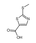 2-methylsulfanyl-1,3-thiazole-5-carboxylic acid Structure