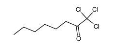 1,1,1-trichloro-octan-2-one结构式