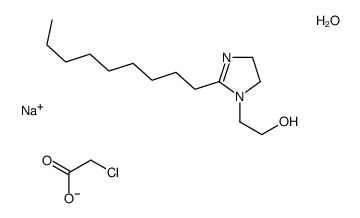 sodium,2-chloroacetic acid,2-(2-nonyl-4,5-dihydroimidazol-1-yl)ethanol,hydroxide结构式