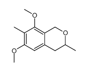 6,8-dimethoxy-3,7-dimethylisochromane Structure