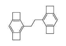 1,2-bis([1,2:4,5]dicyclobutaphenyl)ethane Structure