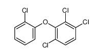 1,2,4-trichloro-3-(2-chlorophenoxy)benzene结构式