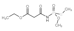 Propanoic acid, 3-((methoxy(methylthio)phosphinyl)amino)-3-oxo-, ethyl ester picture