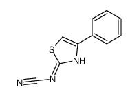 (4-phenyl-1,3-thiazol-2-yl)cyanamide Structure