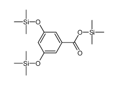 trimethylsilyl 3,5-bis(trimethylsilyloxy)benzoate Structure