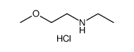 Ethanamine, N-ethyl-2-Methoxy-, hydrochloride结构式