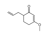 3-methoxy-6-(prop-2-enyl)cyclohex-2-enone Structure