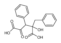 2-benzyl-2-hydroxy-4-oxo-3-phenyl-glutaric acid结构式