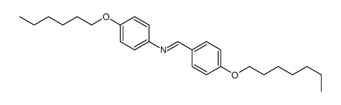 1-(4-heptoxyphenyl)-N-(4-hexoxyphenyl)methanimine Structure