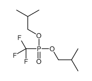 2-methyl-1-[2-methylpropoxy(trifluoromethyl)phosphoryl]oxypropane Structure