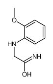2-(2-methoxyanilino)acetamide Structure