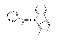 4-(benzenesulfonyl)-1,3-dimethylfuro[3,4-b]indole结构式