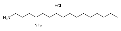 1,4-diaminohexadecane dihydrochloride Structure