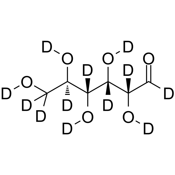 D-Glucose-d12-1 Structure