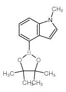 1-Methyl-4-(4,4,5,5-tetramethyl-1,3,2-dioxaborolan-2-yl)-1H-indole picture