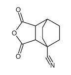 4,7-Ethanoisobenzofuran-4(1H)-carbonitrile, hexahydro-1,3-dioxo结构式