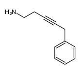 5-phenylpent-3-yn-1-amine Structure