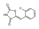 5-(2-Fluorobenzylidene)thiazolidine-2,4-dione Structure