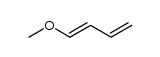 1-methoxy-1,3-butadiene Structure