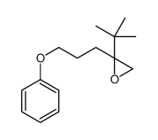 2-tert-butyl-2-(3-phenoxypropyl)oxirane Structure