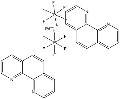 Bis(1,10-phenanthroline)palladium(II) Bis(hexafluorophosphate) picture