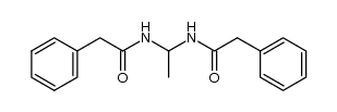 1,1-bis-(2-phenyl-acetylamino)-ethane结构式