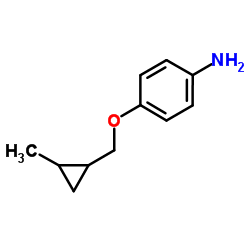 4-[(2-Methylcyclopropyl)methoxy]aniline图片