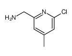 (6-chloro-4-methylpyridin-2-yl)methanamine图片