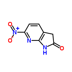 6-Nitro-1,3-dihydro-2H-pyrrolo[2,3-b]pyridin-2-one Structure