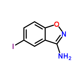 5-Iodo-1,2-benzoxazol-3-amine Structure