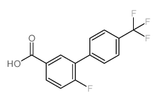 6-FLUORO-4'-(TRIFLUOROMETHYL)-[1,1'-BIPHENYL]-3-CARBOXYLIC ACID picture