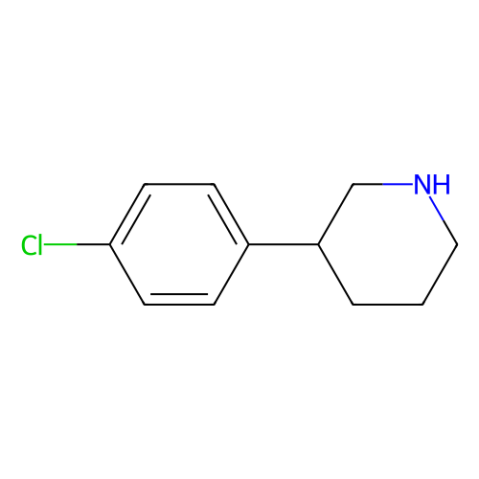 3-(4-Chlorophenyl)piperidine structure