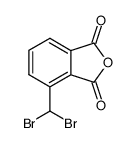 3-dibromomethyl-phthalic acid anhydride结构式