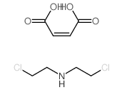 Diethylamine, 2,2-dichloro-, maleate (1:1)结构式