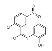 2-Chloro-N-(2-hydroxyphenyl)-5-nitrobenzamide structure