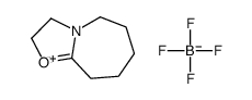 3,5,6,7,8,9-Hexahydro-2H-oxazolo[3,2-a]azepinium tetrafluoroborate(1-)结构式