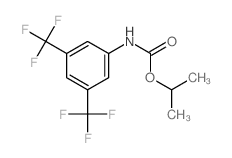 Carbanilic acid,3,5-bis(trifluoromethyl)-, isopropyl ester (7CI,8CI) Structure