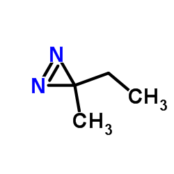 3-Ethyl-3-methyl-3H-diazirine structure