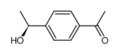 Ethanone, 1-[4-[(1S)-1-hydroxyethyl]phenyl]- (9CI)结构式