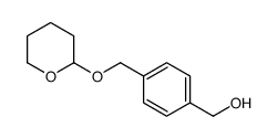 [4-(oxan-2-yloxymethyl)phenyl]methanol结构式