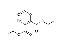 diethyl 2-acetyloxy-3-bromobut-2-enedioate Structure