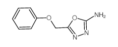 5-(Phenoxymethyl)-1,3,4-oxadiazol-2-amine structure