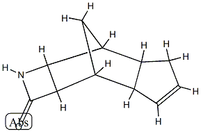 3,7-Methano-2H-indeno[5,6-b]azet-2-one,1,2a-bta-,3,3a,6,6a,7,7a-bta--octahydro-(8CI)结构式