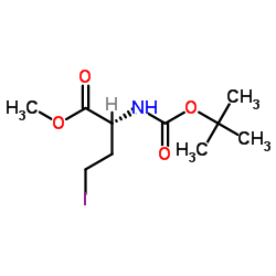 (R)-Boc-γ-Iodo-Abu-OMe结构式