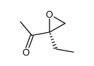 Ethanone, 1-[(2S)-2-ethyloxiranyl]- (9CI)结构式